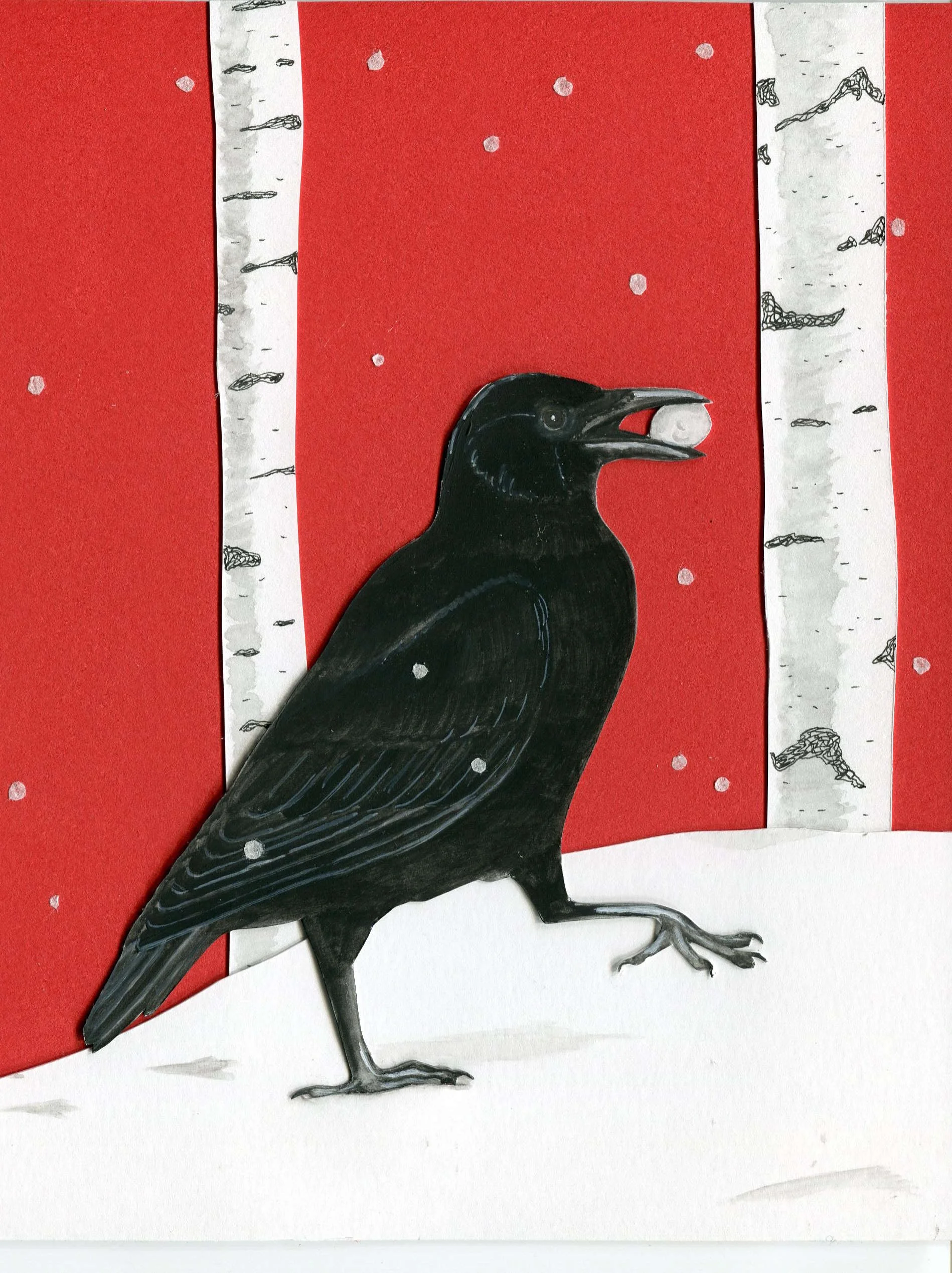 crow+with+snowball+card+front.